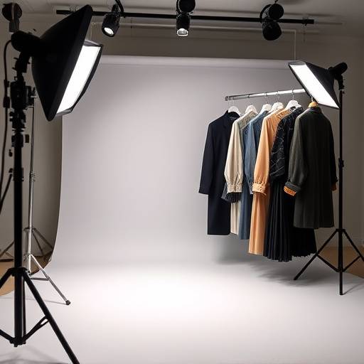 Shooting photo professionnel pour un catalogue de produits de mode